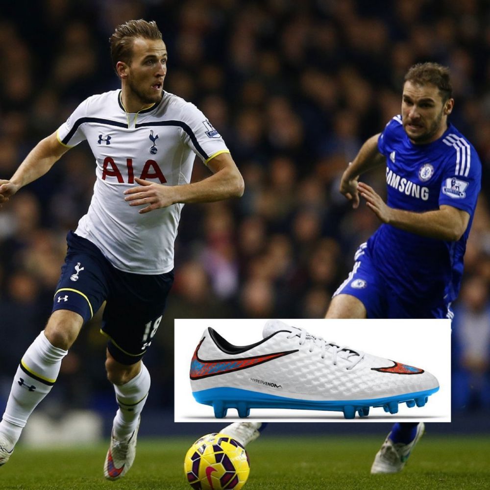 Harry Kane và mẫu Hypervenom 1 trong trận thắng 5-3 trước Chelsea năm 2015 1