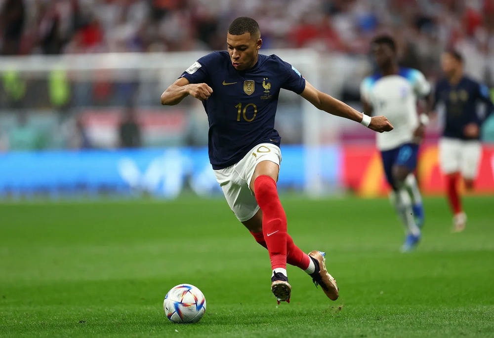 Chiều cao và thể hình của Mbappe