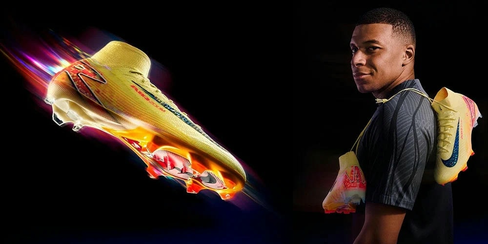 Kylian Mbappe: Biểu tượng mới của Nike Mercurial và sự kế thừa di sản Cristiano Ronaldo