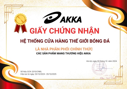 Giấy chứng nhận AKKA