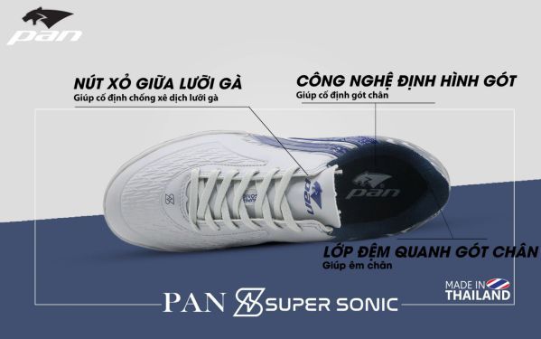 Giày đá banh Pan Super Sonic S TF 2