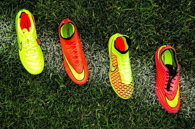 Bộ sưu tập Nike tại World Cup 2014 với sự xuất hiện của Tiempo gam màu nõn chuối