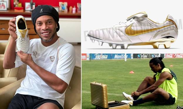 Ronaldinho với clip ra mắt Tiempo trên sân tập đạt 1 triệu view trên Youtube