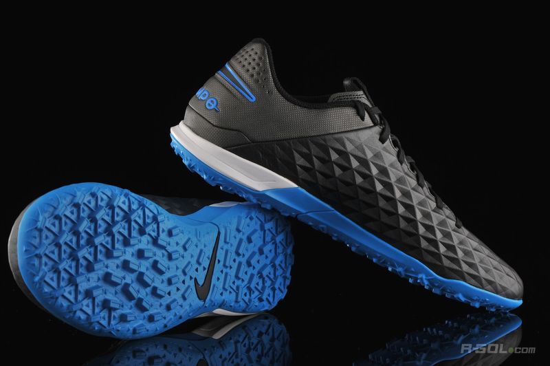 Giày đá bóng Nike Tiempo Academy Đen Xanh