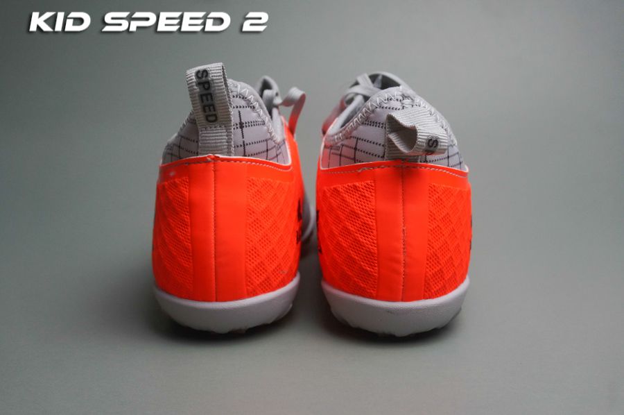 Giày AKKA Kid Speed 2-Bạc/cam