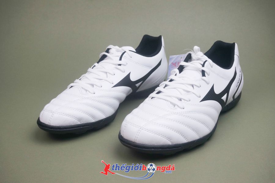 Giày đá bóng Mizuno Monarcida Neo II Select AS Trắng/Đen P1GD210509