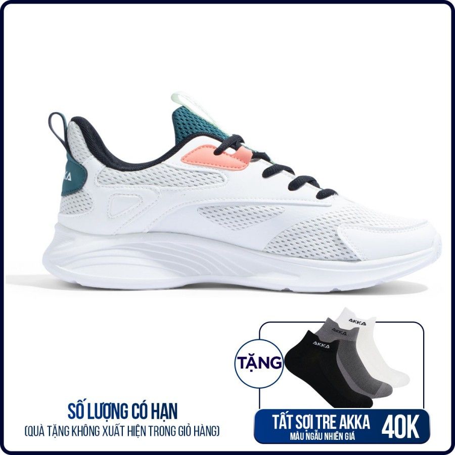 Giày thể thao AKKA Active 2201 - Tr/Xanh