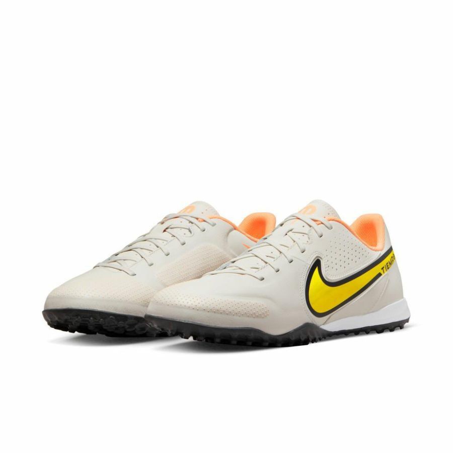 Nike Tiempo 9 Academy TF - Trắng/Vàng - DA1191-002