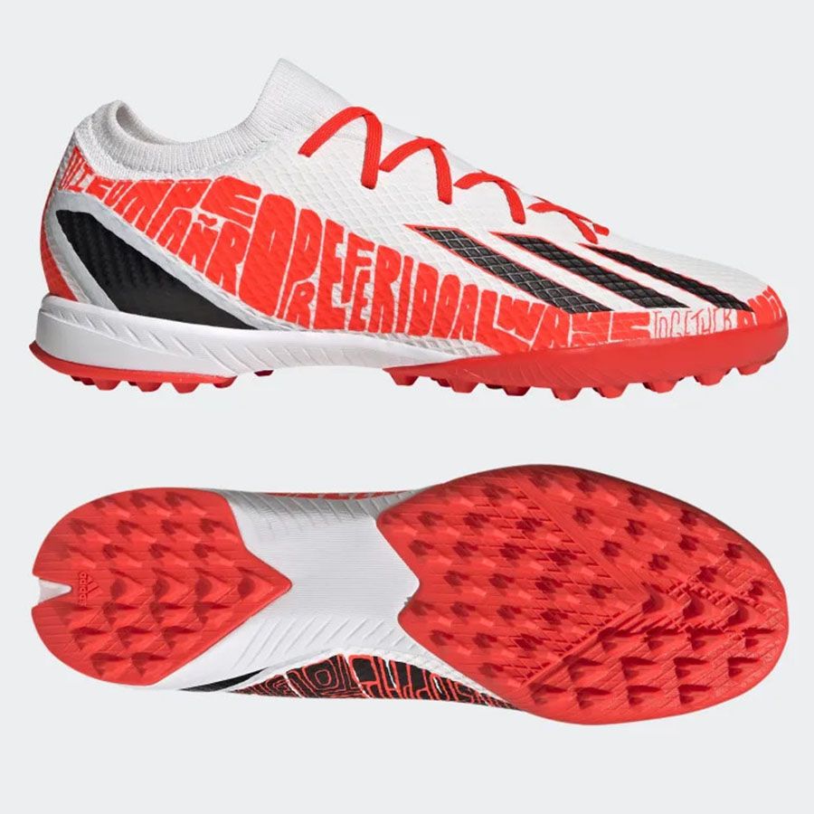 Adidas X SPEEDPORTAL.3 Messi TF - Trắng/Đỏ - GW8395