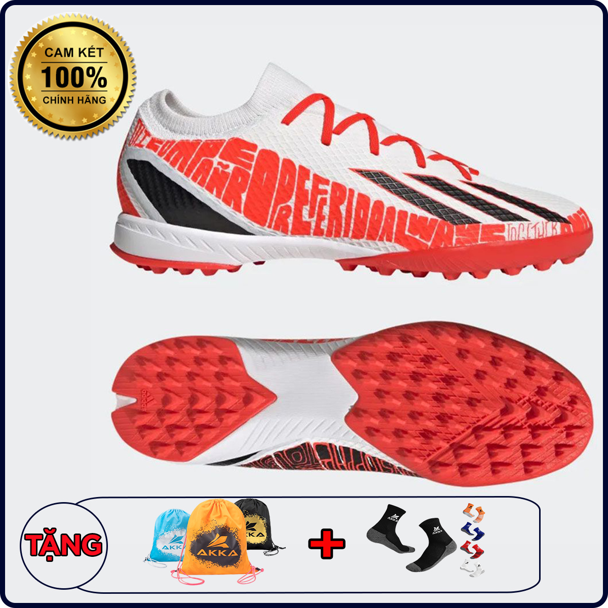 Adidas X SPEEDPORTAL.3 Messi TF - Trắng/Đỏ - GW8395