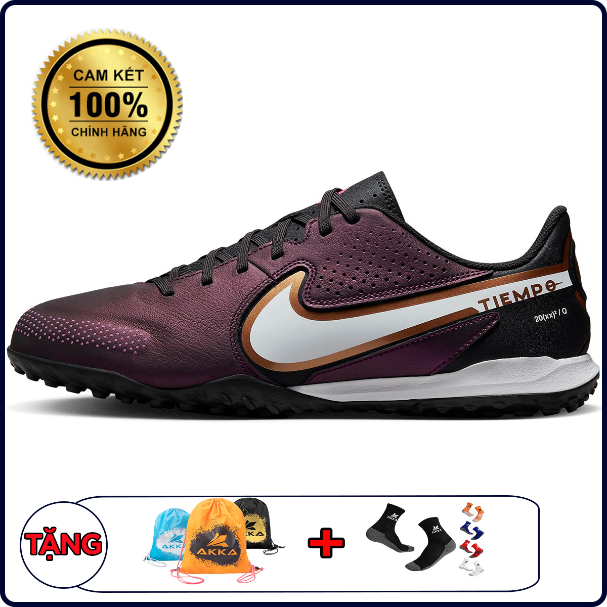 Nike Tiempo 9 Academy TF - Tím -DR5985-510