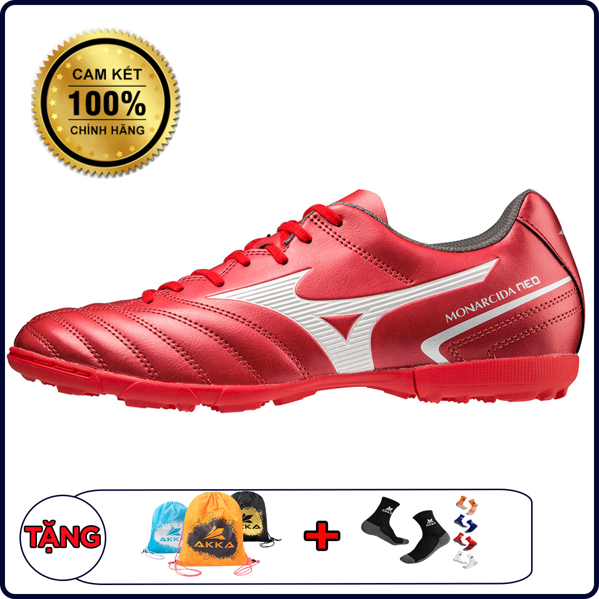 Mizuno Monar Neo II Select AS - Đỏ/Trắng - P1GD222560