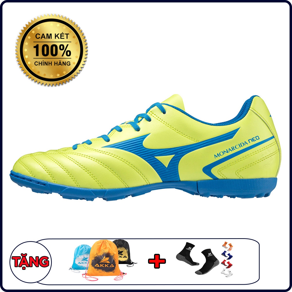 Mizuno Monar Neo II Select AS - Vàng/Xanh P1GD232554