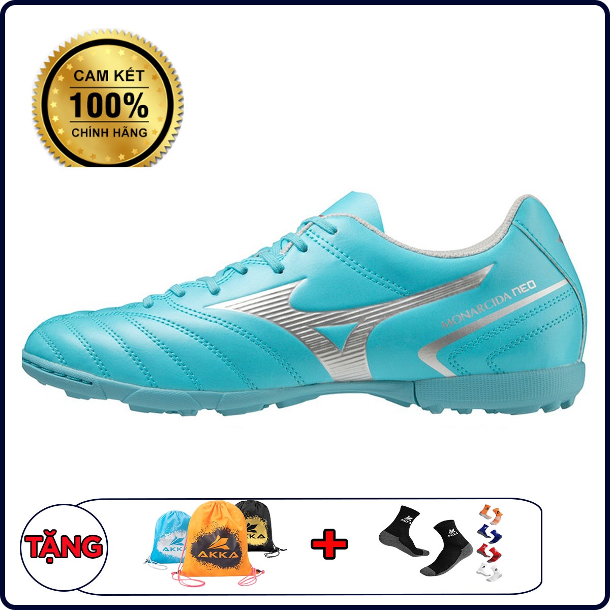 Mizuno Monar Neo II Select AS (Neo 2) -Xanh ngọc/xám   P1GD232525