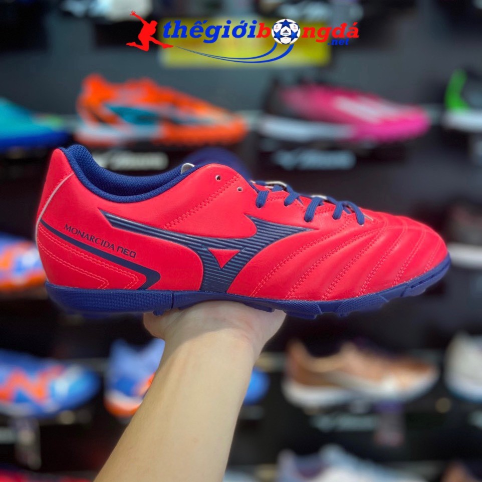 Mizuno Monar Neo II Select AS - Đỏ/Xanh than P1GD232553