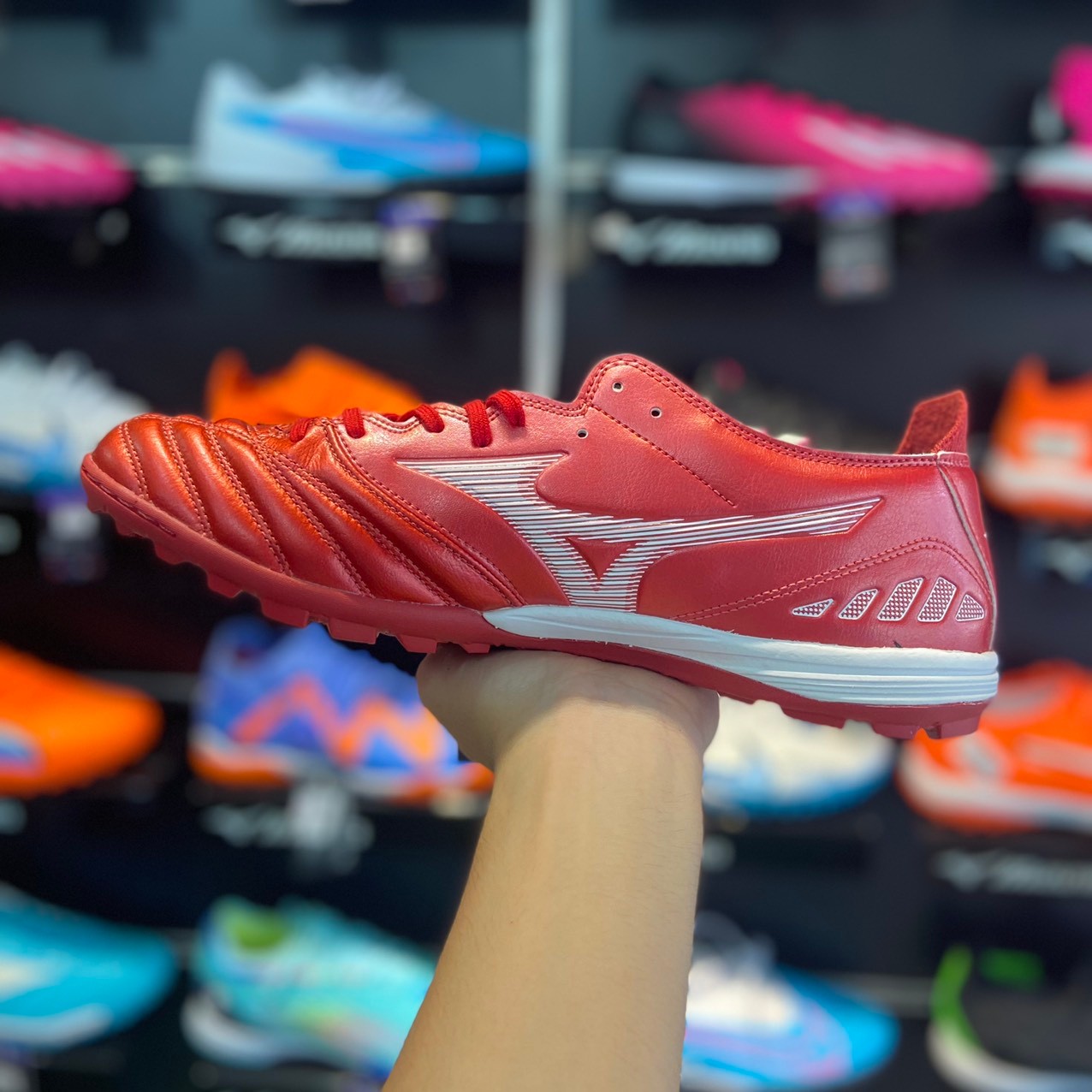 Mizuno Morelia Neo III Pro AS Đỏ/Trắng P1GD228460