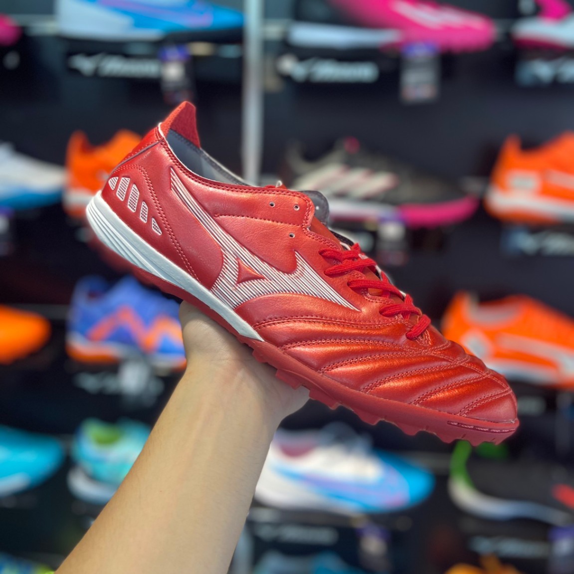 Mizuno Morelia Neo III Pro AS Đỏ/Trắng P1GD228460