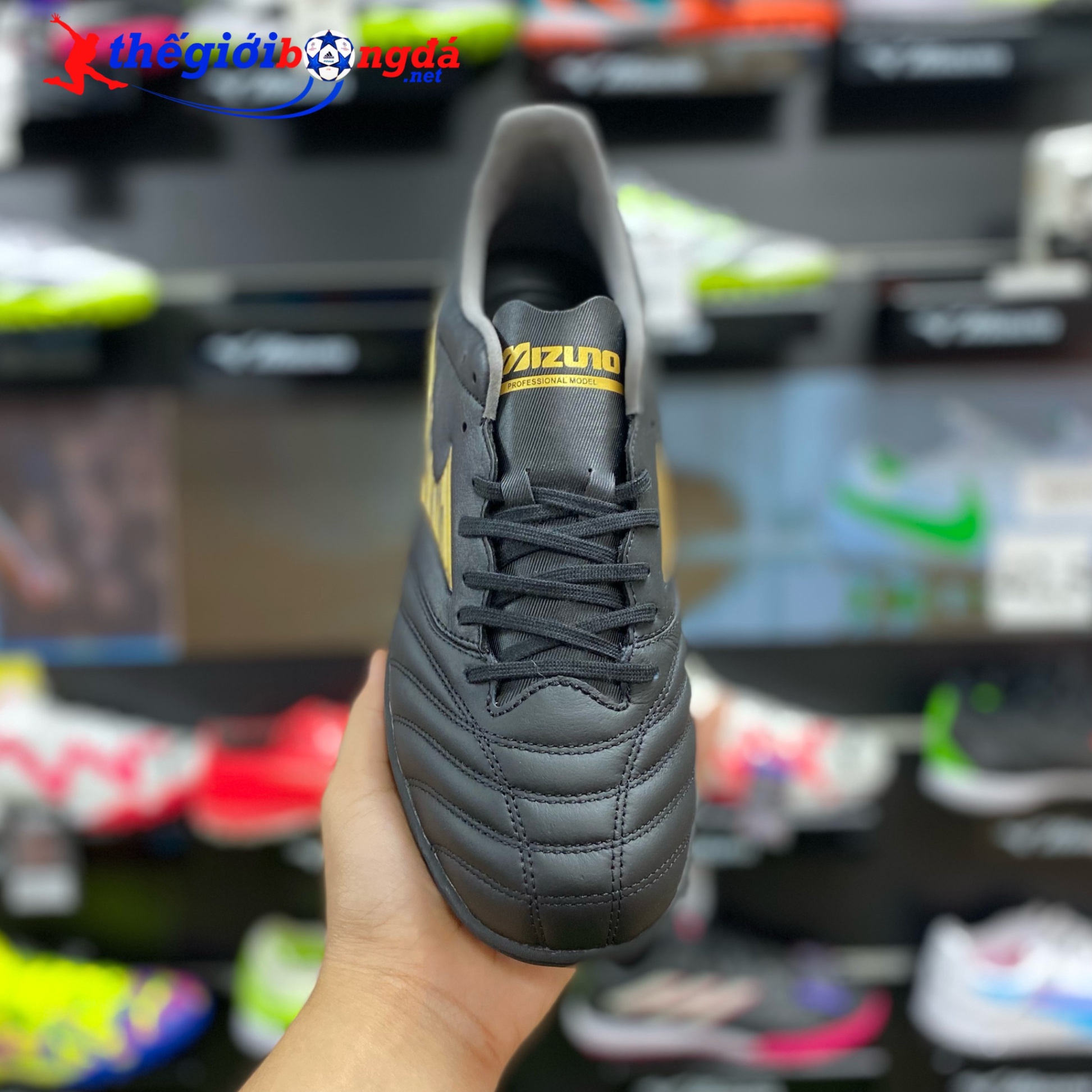 Mizuno Morelia Neo IV Pro AS (Neo 4) Đen/Vàng P1GD233450