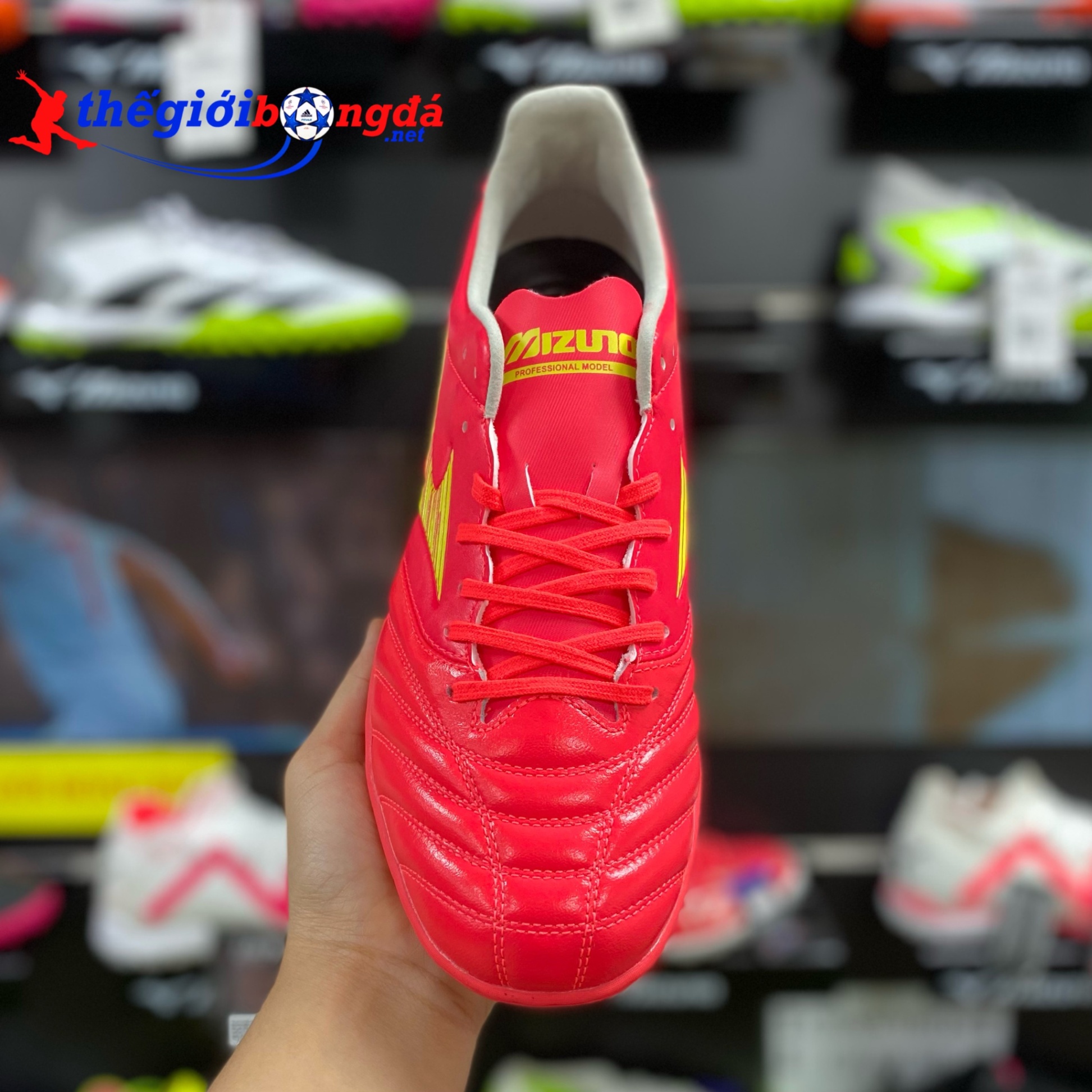 Mizuno Morelia Neo IV Pro AS (Neo 4) Đỏ/Vàng P1GD233464