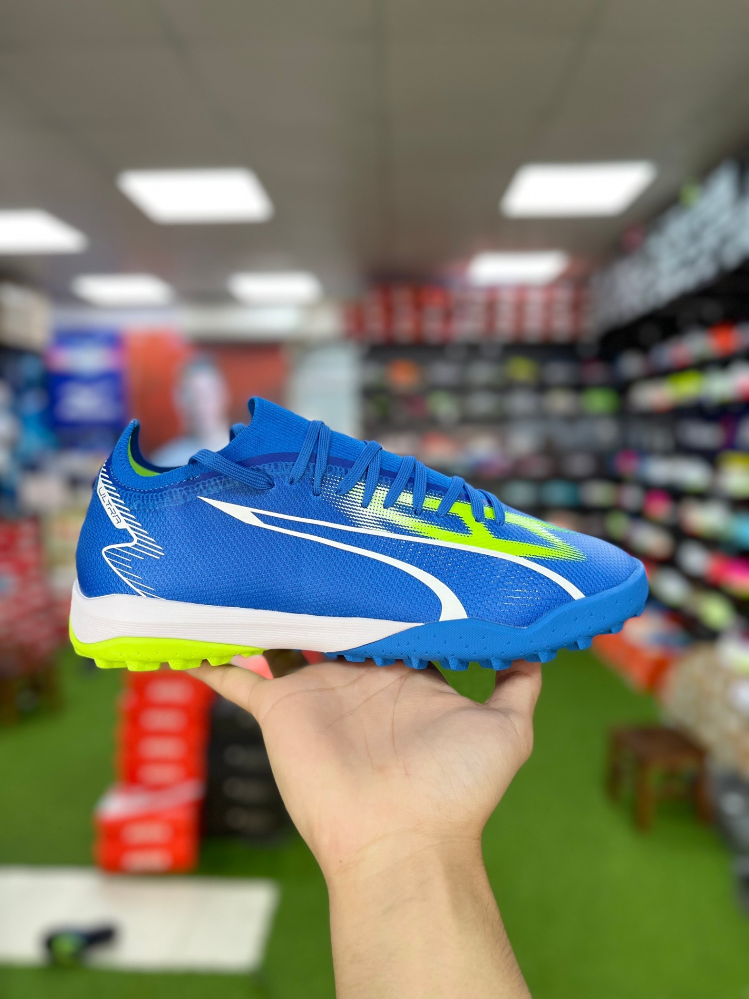 Puma Ultra Match TT Xanh1/Vàng 107521 03