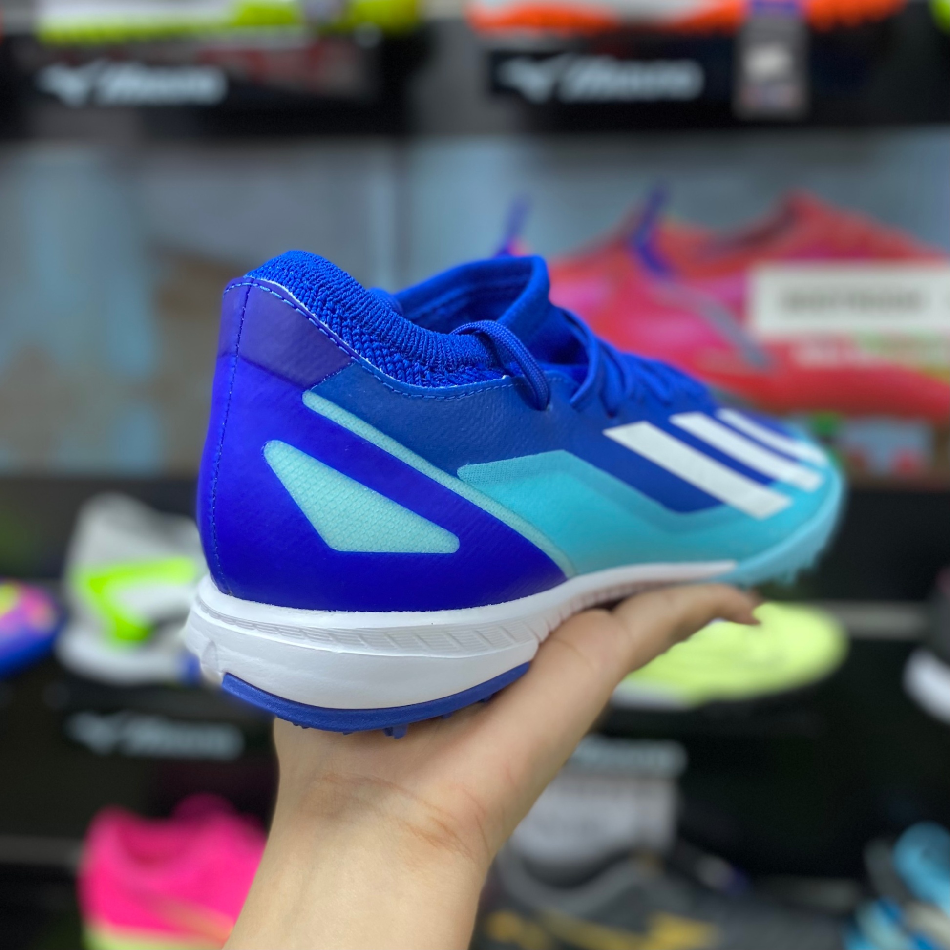 Adidas X Crazyfast.3 TF Xanh/Trắng ID9338