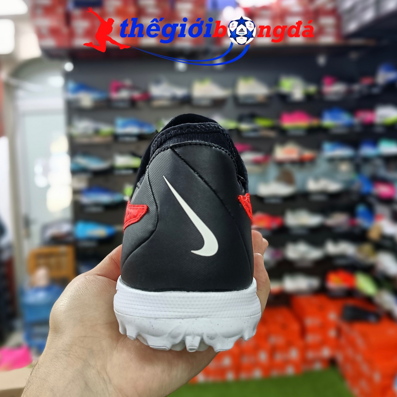 Nike Phantom GX Academy DF TF - Đỏ/Đen - DD9476-600