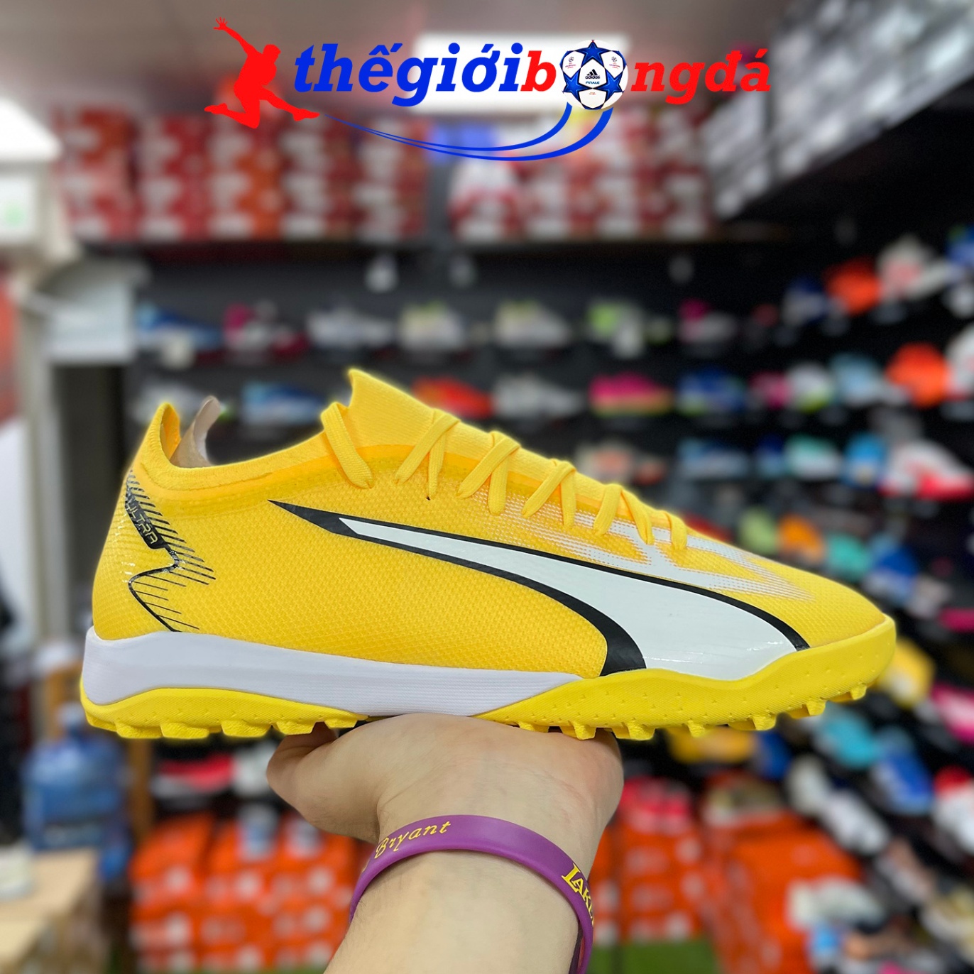 Puma Ultra Match Voltage Pack Vàng/Trắng 107521 04