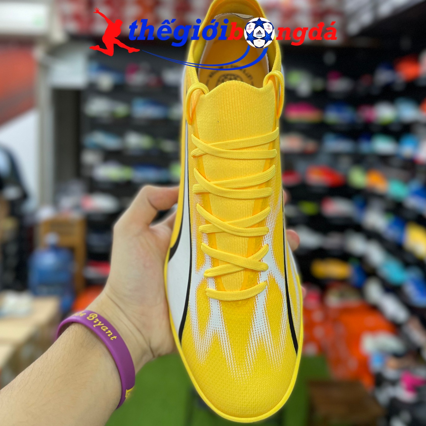 Puma Ultra Match Voltage Pack Vàng/Trắng 107521 04