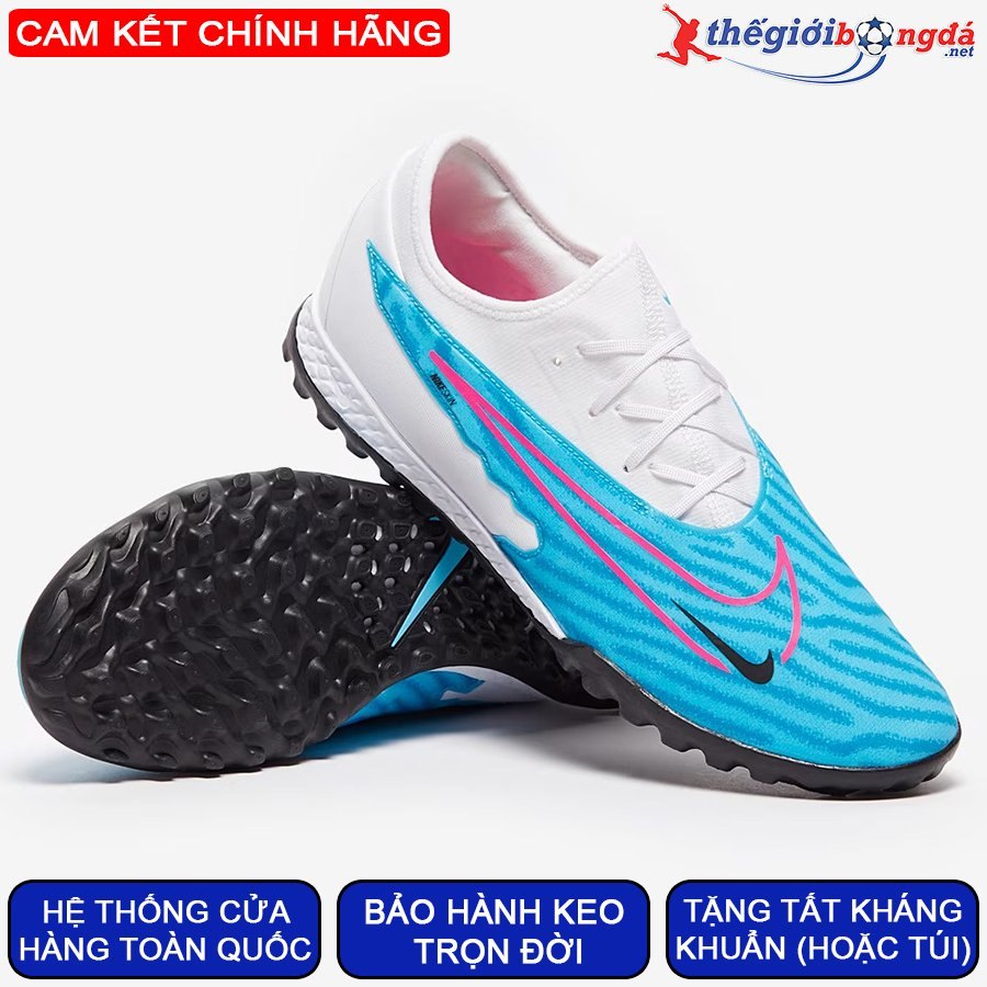 Nike Phatom GX Pro TF - Trắng/Xanh DD9466-446