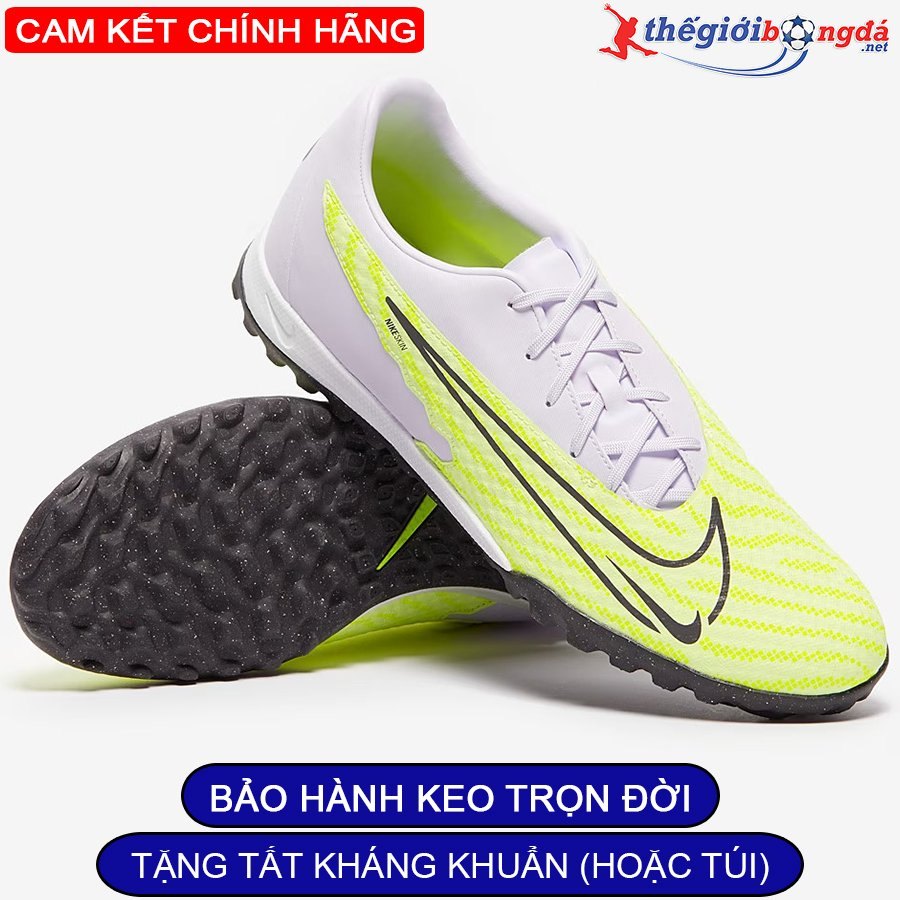 Nike Phantom GX Academy TF - Trắng/Xanh lá DD9477-705