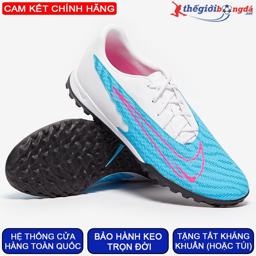 Nike Phantom GX Academy TF - Trắng/Xanh DD9477-446