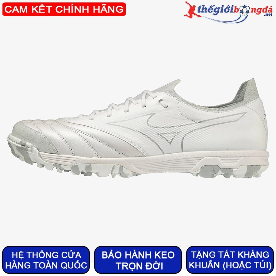 Mizuno Morelia Neo Sala Beta Japan TF - Trắng/bạc