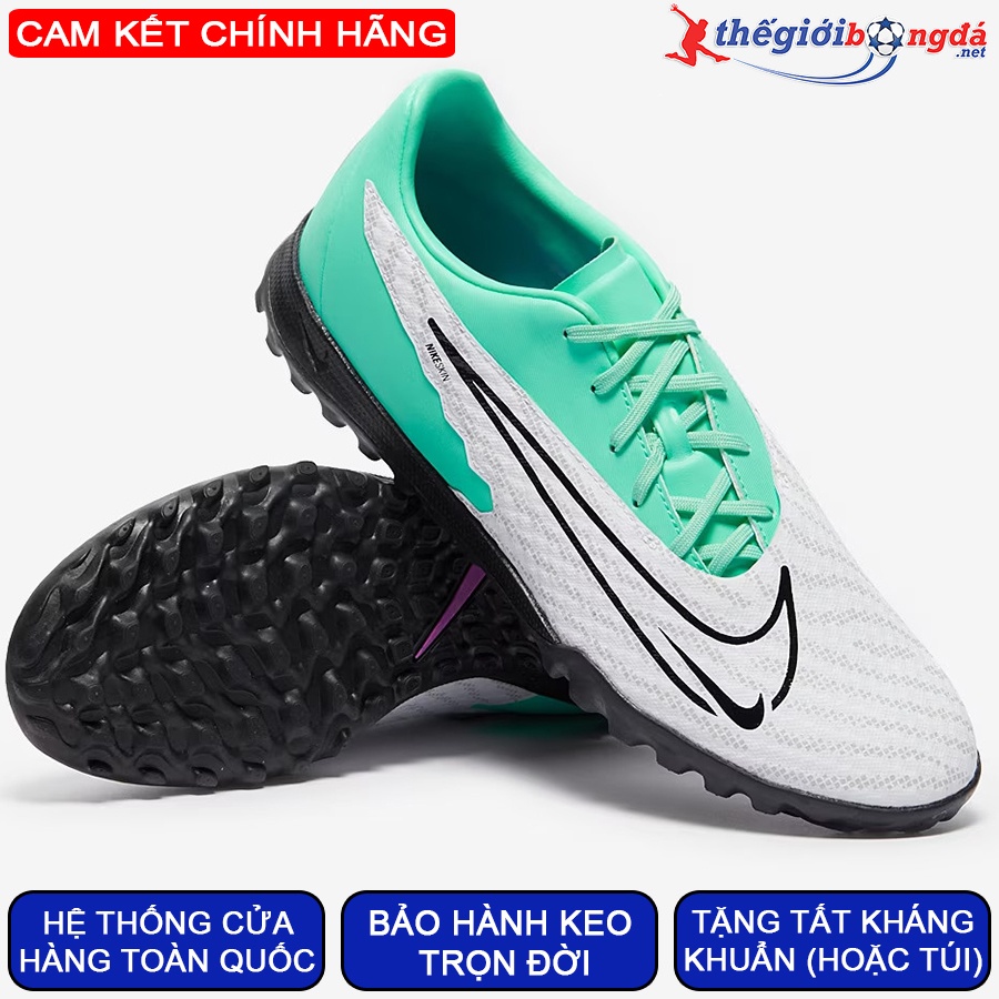 Nike Phantom GX Academy TF - Trắng/Xanh ngọc DD9477 300