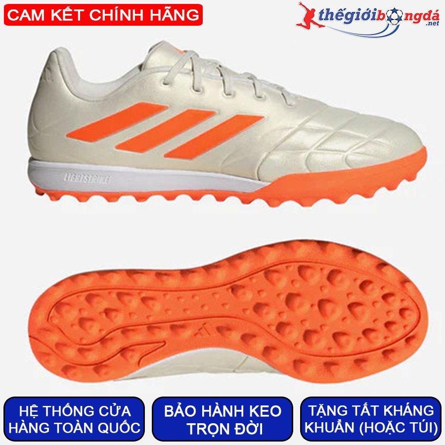 Adidas Copa Pure.3 TF - Trắng/Cam - GY9053