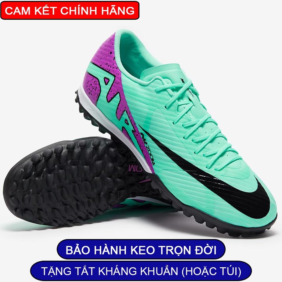 NIKE AIR ZOOM MERCURIAL VAPOR 15 ACADEMY TF PEAK READY - HYPER TURQ/FUCHIA DREAM BLACK/WHITE DJ5635-300