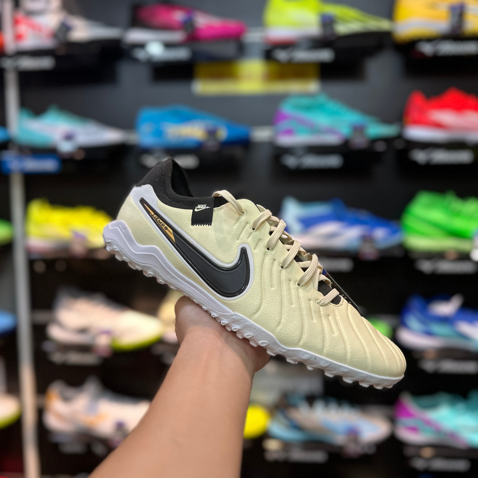 Nike Tiempo 10 Pro TF - Trắng kem - DV4336-700