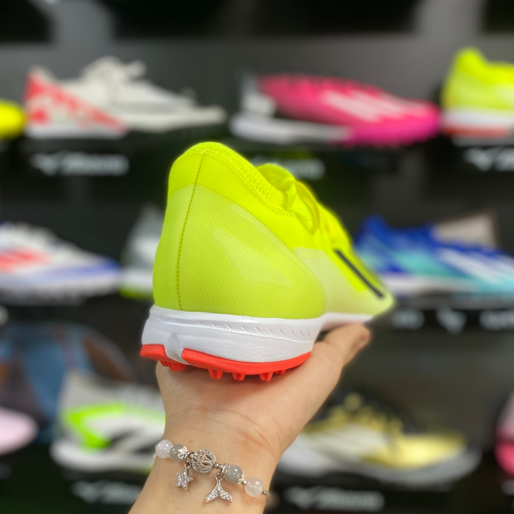 Adidas X Crazyfast League TF Vàng Neon - IF0698