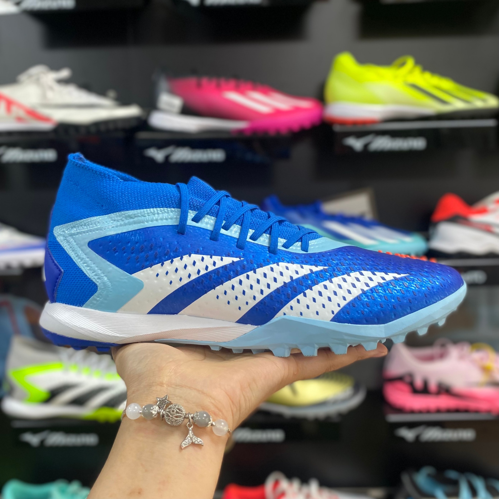 Adidas Predator Accuracy.1 TF - Xanh/Trắng GZ0008