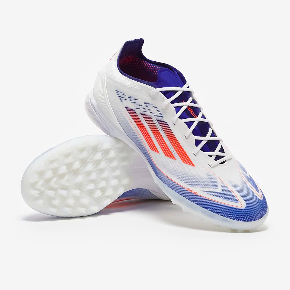 Adidas F50 Pro TF - Trắng/Xanh - IF1323