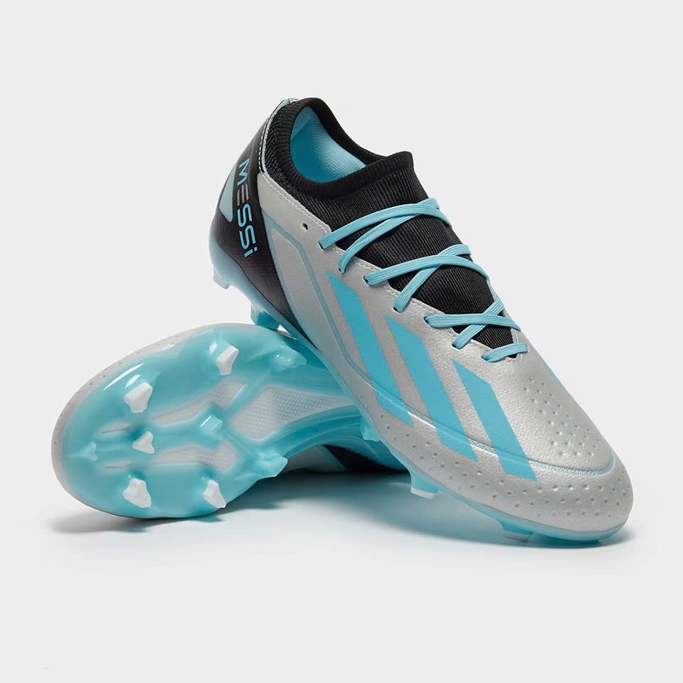 Adidas X Crazyfast.3 Messi FG - Xám/Xanh - IE4078