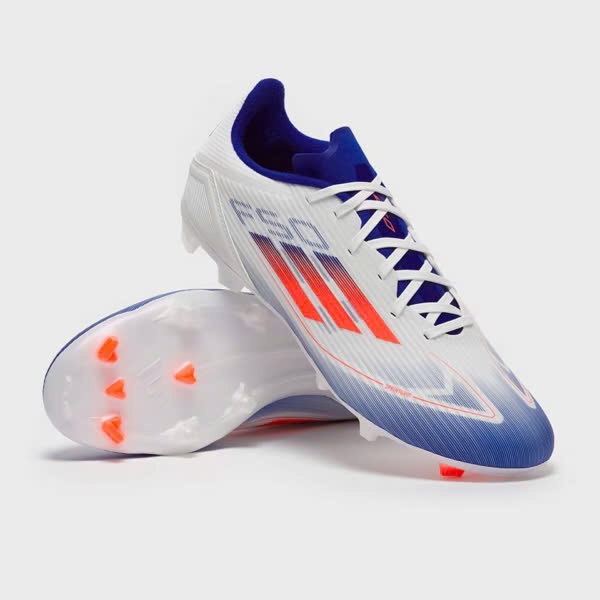 Adidas F50 League MG - Trắng/Xanh - IE0601