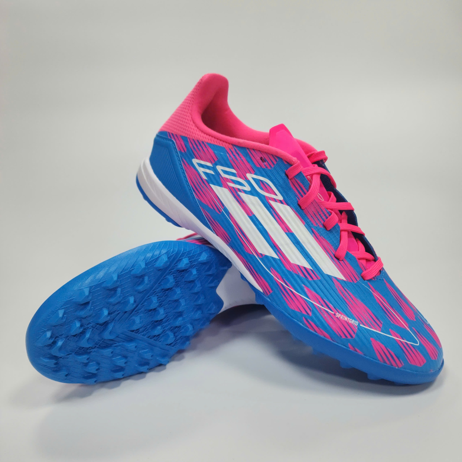 Adidas F50 League TF - Xanh/Hồng - IF1336