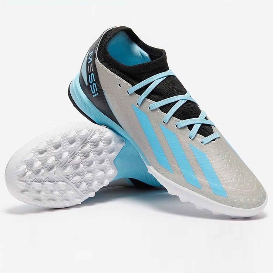 Adidas X Crazyfast.3 Messi TF - Xám/Xanh - IE4074