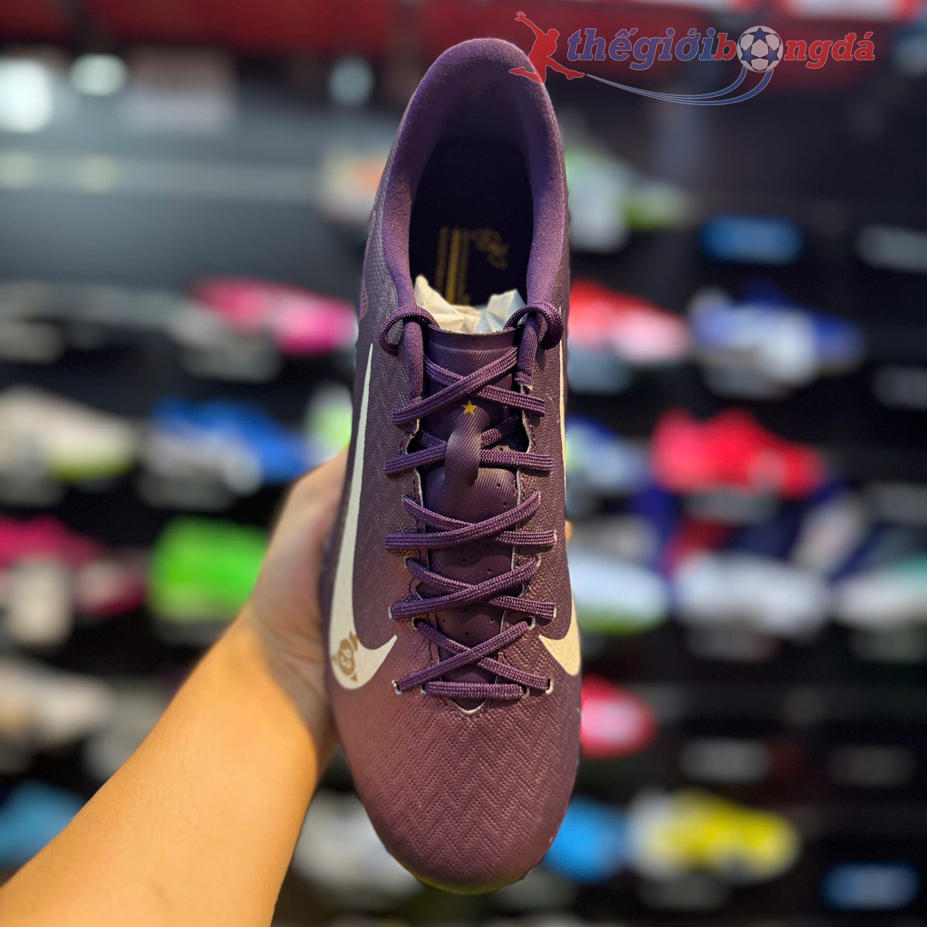 Mercurial Vapor 16 Academy Kylian Mbappe Grand Purple/Pale Ivory - FQ8384-500