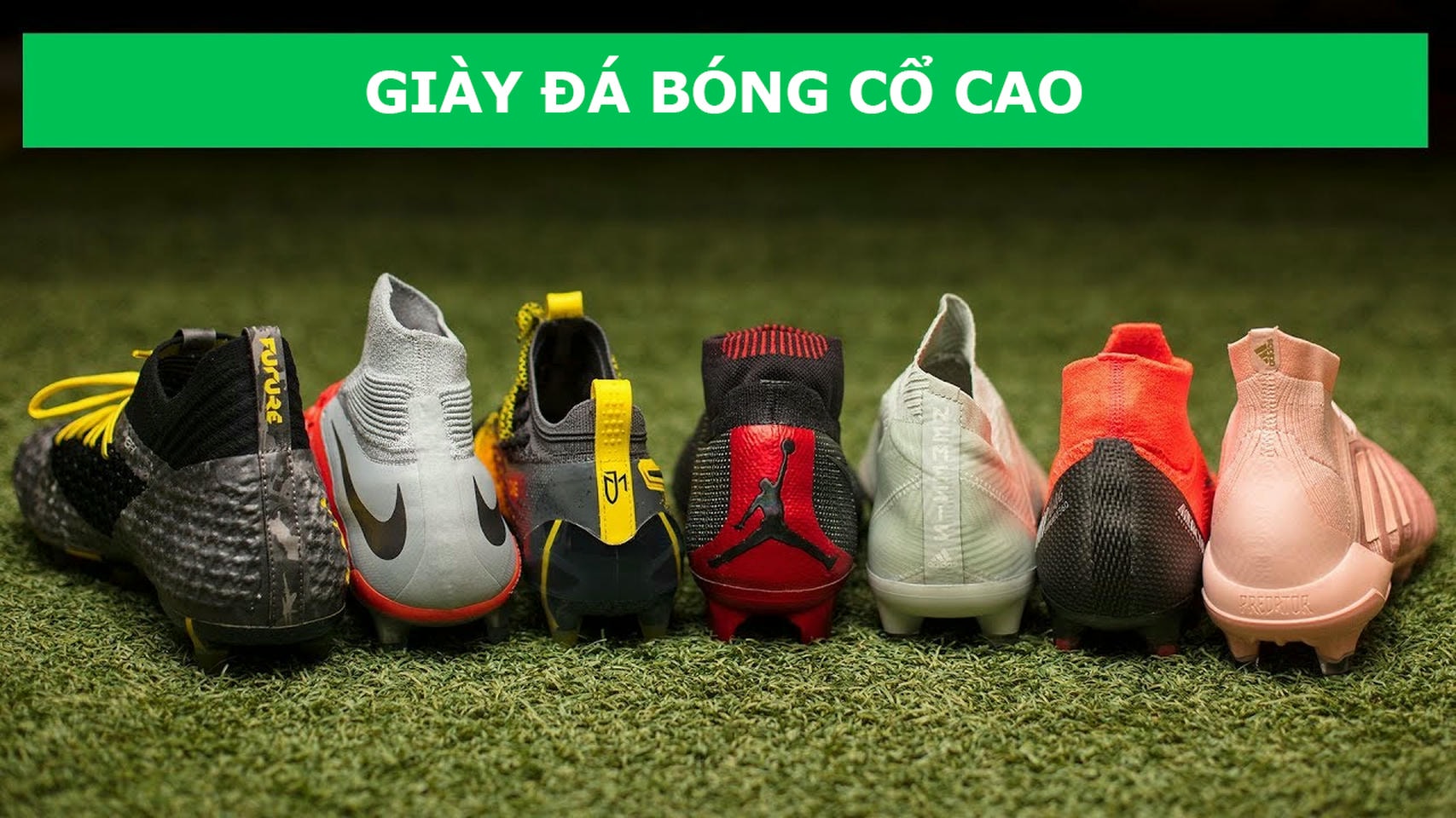 Giày đá bóng cổ cao