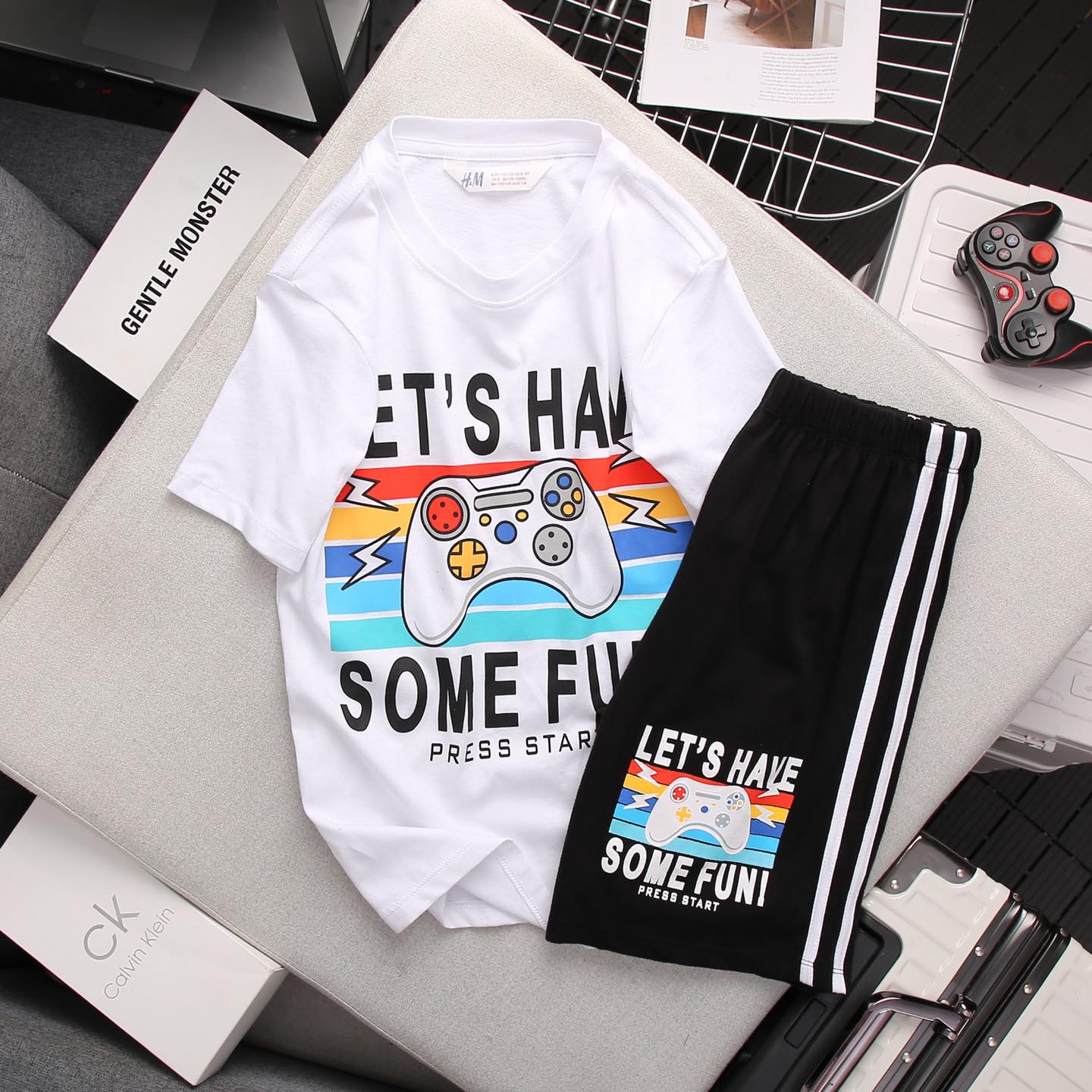 BỘ H&M TRẮNG LET'S HAVE