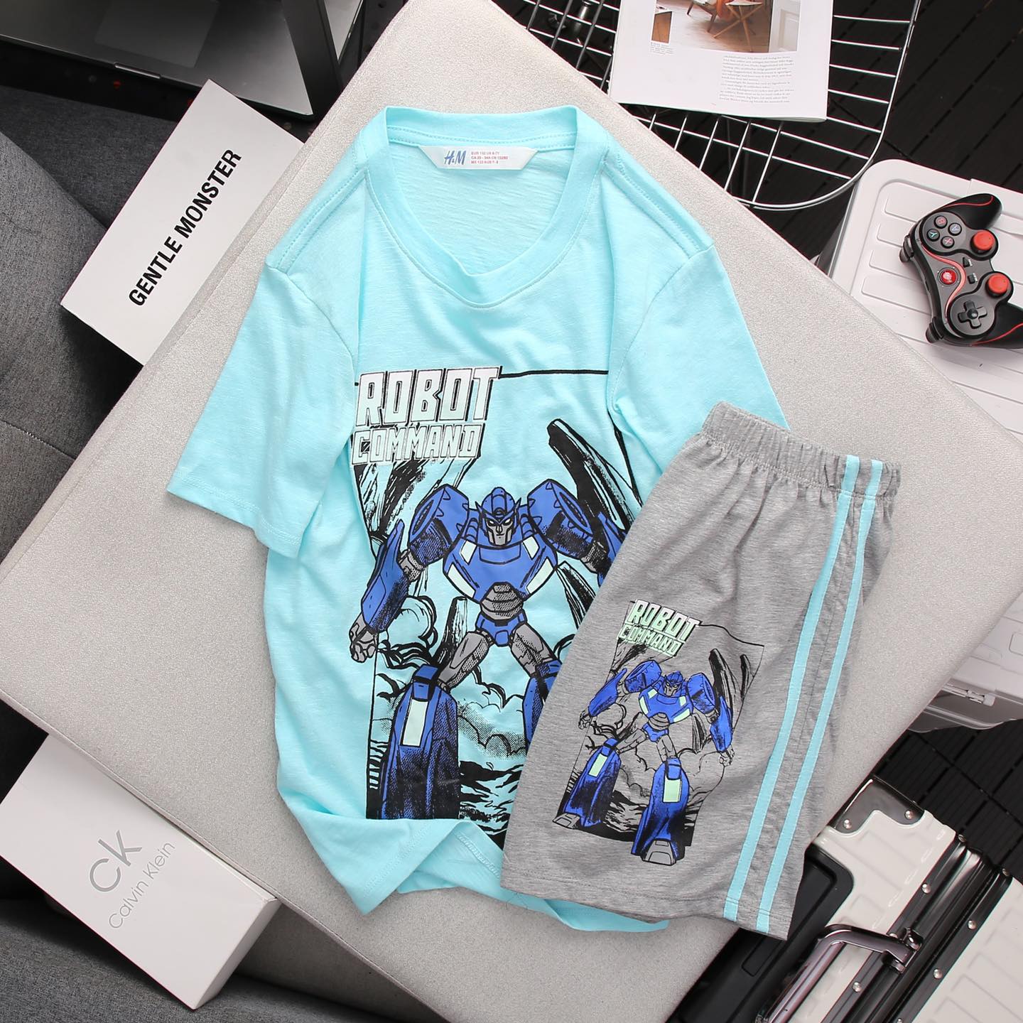 BỘ H&M XANH NGỌC ROBOT