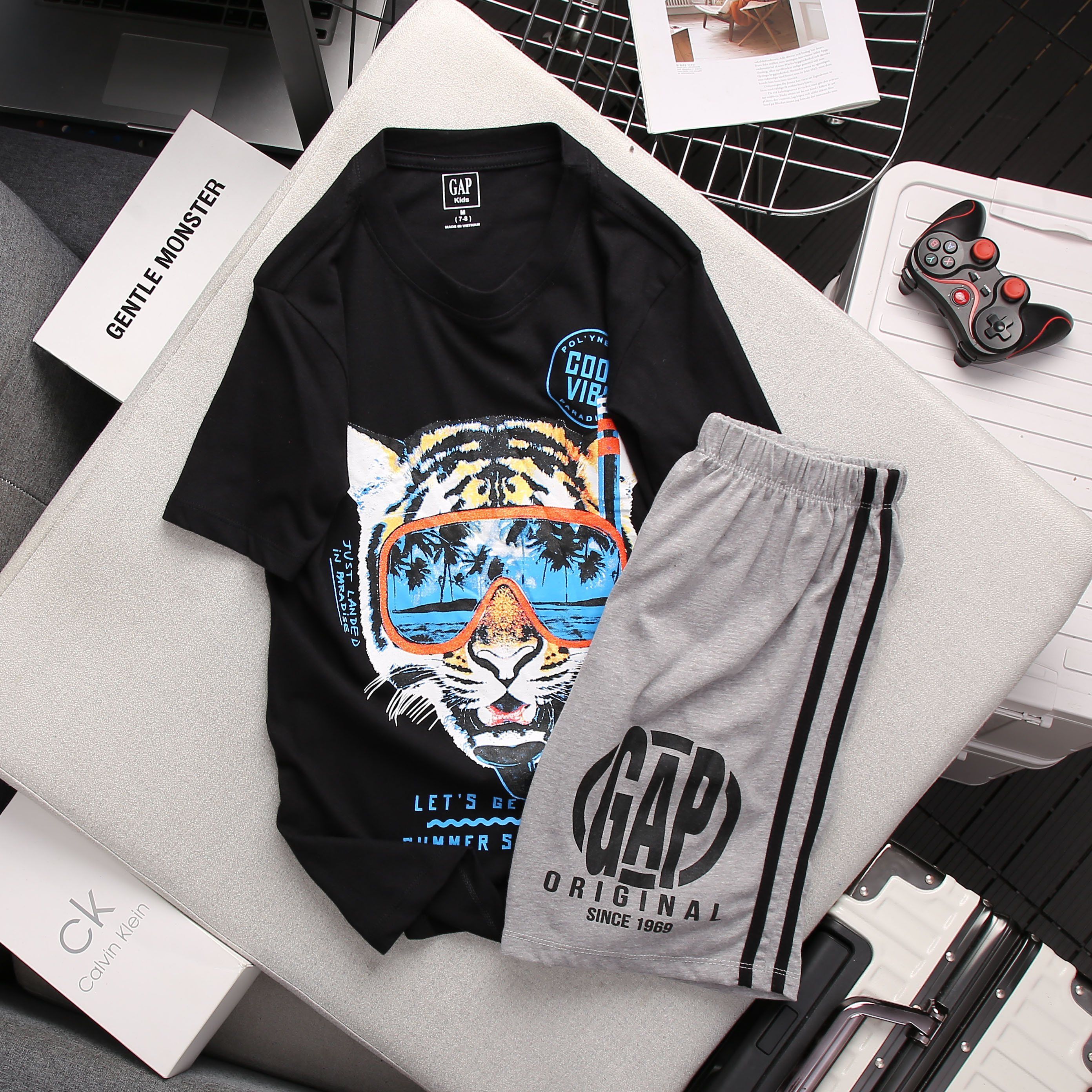 BỘ GAP NHÍ T6 HỔ ĐEN