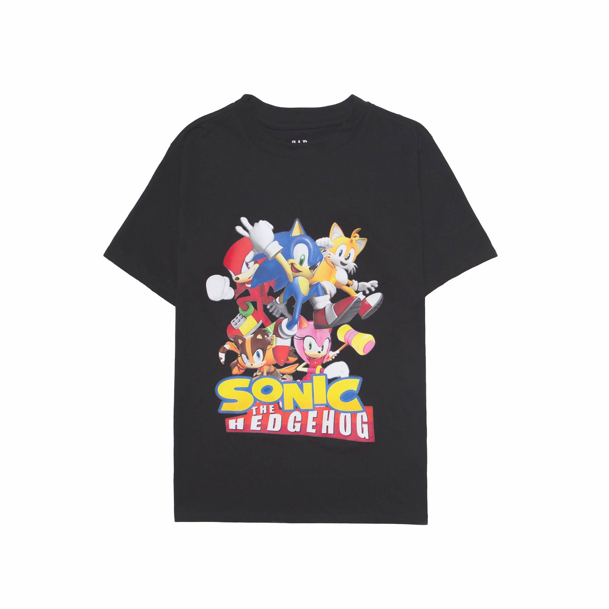ÁO GAP ĐEN SONIC