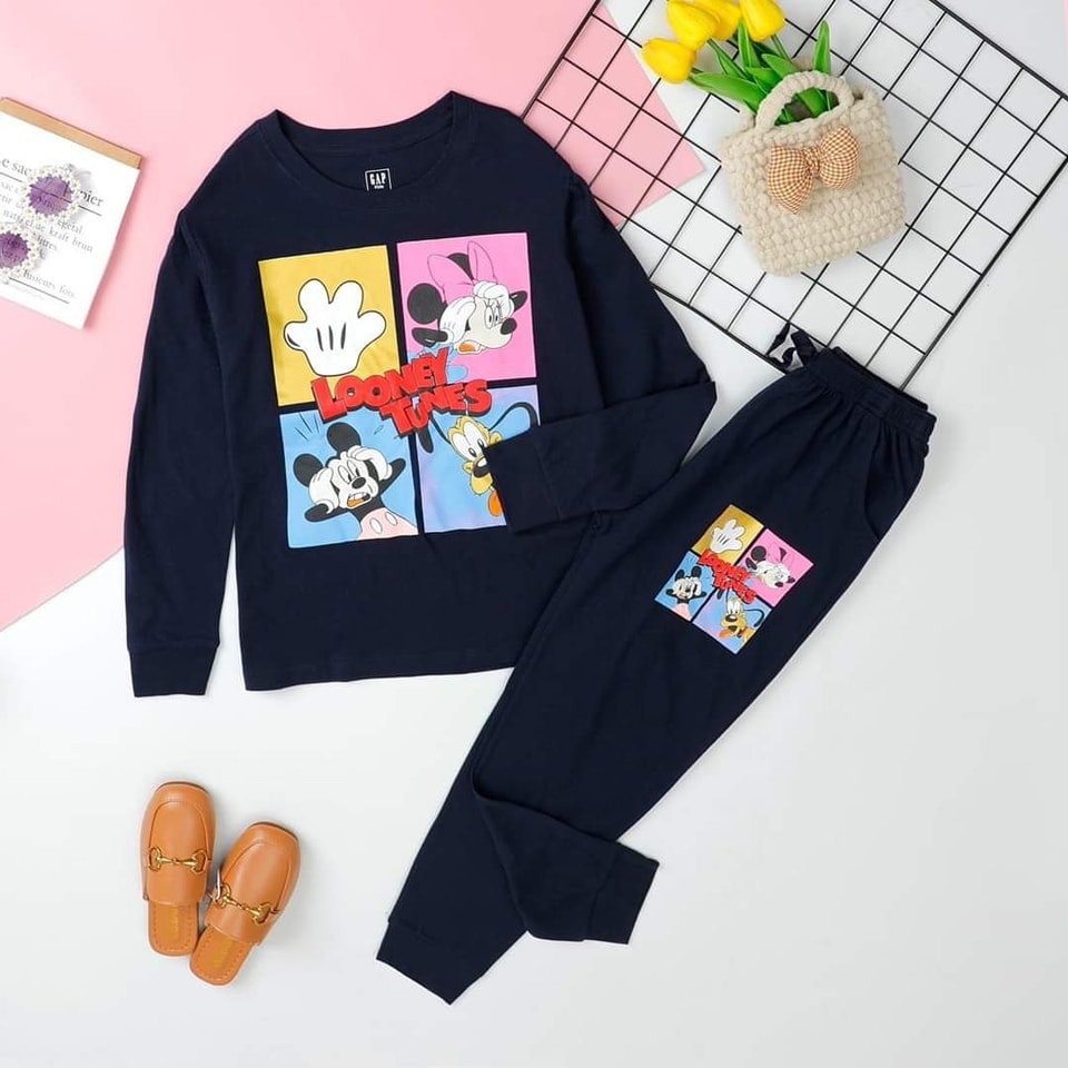BỘ TD BÉ GÁI ĐEN 4 Ô